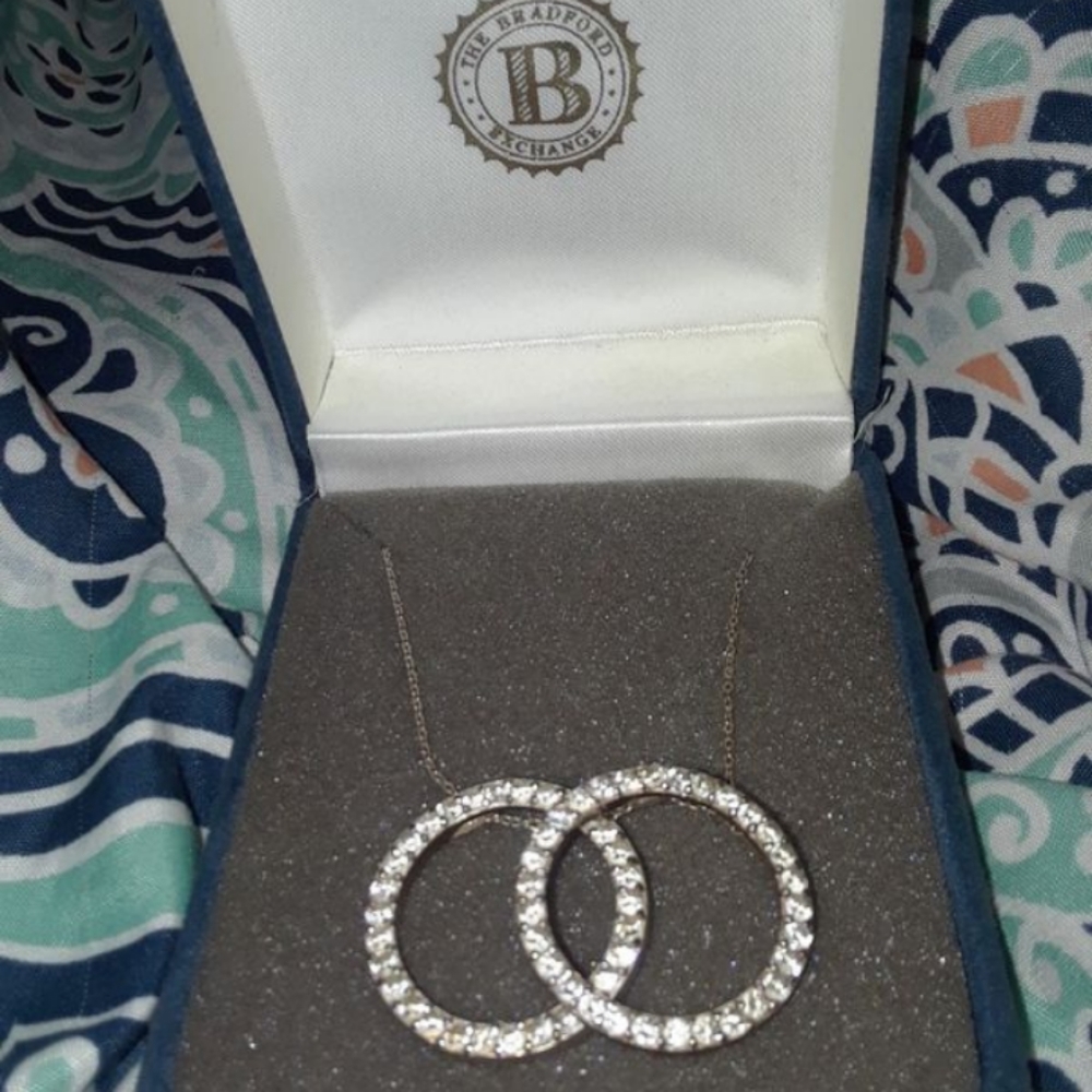 Bradford Exchange Sterling Silver Necklace